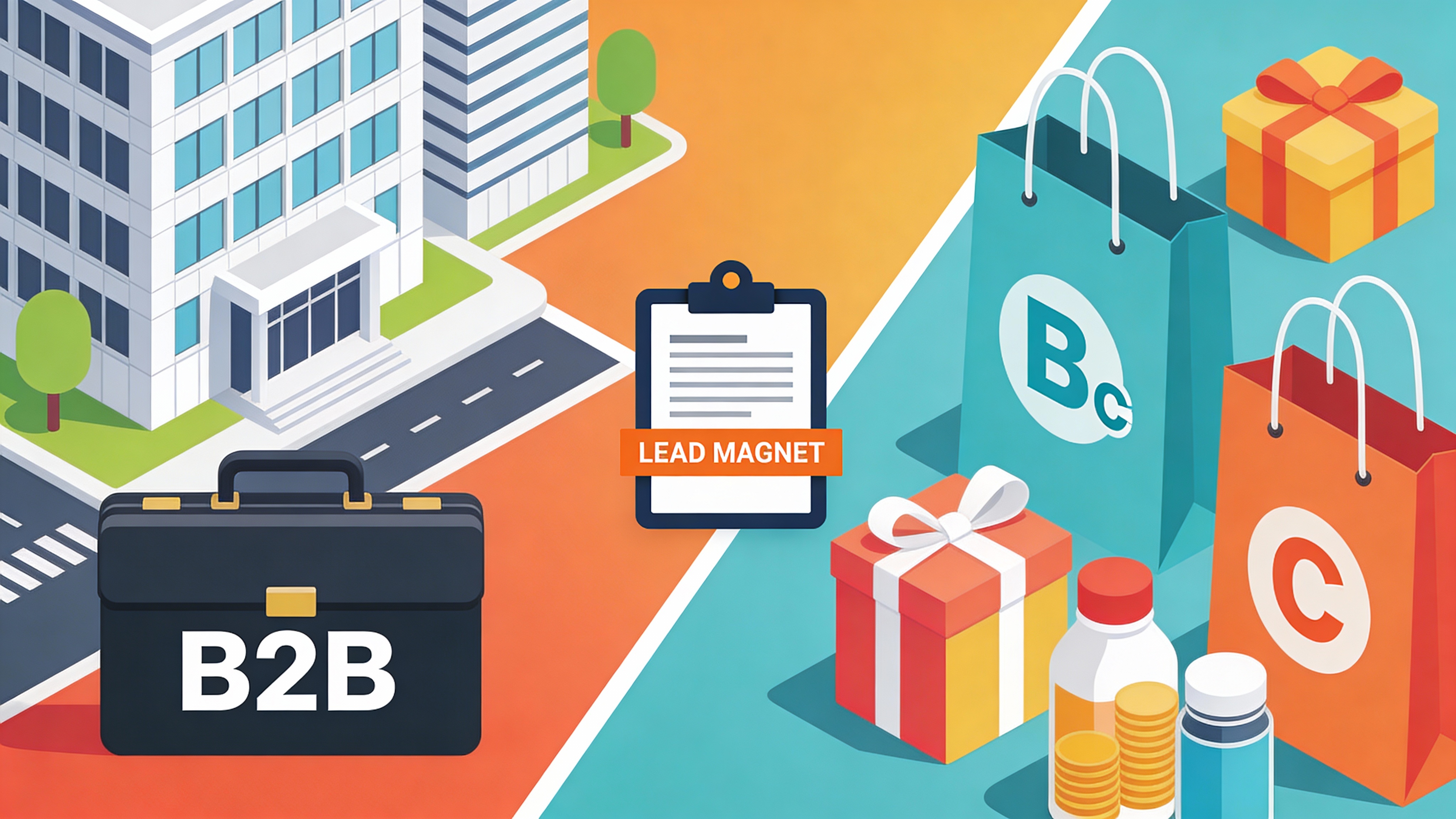 B2B vs B2C Lead Magnets - Different Strategies for Different Buyers